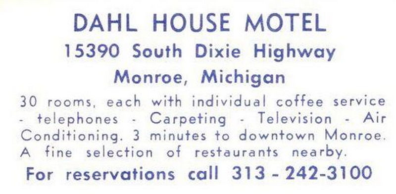 Motel Seven (Dahl House Motel) - Street View Over The Years